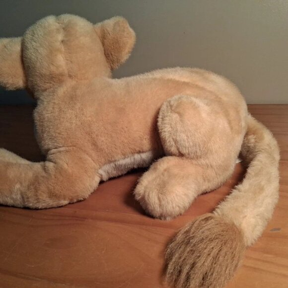 DISNEY Lion King 90's Vintage Plush Baby Simba, Nala Stuffed Animals 12, 19 in. - Picture 4 of 11